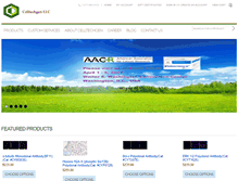 Tablet Screenshot of celltechgen.com